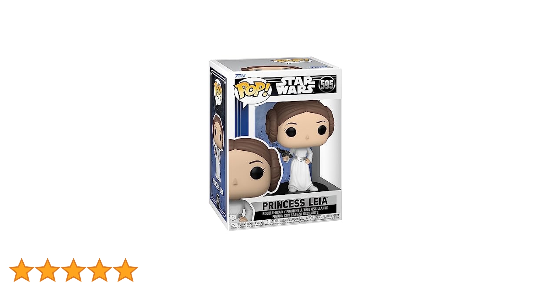 Funko POP! スター・ウォーズ セレブレーション2022限定レイア Star Wars Celebration PRINCESS LEIA Funko Pop review - YouTube